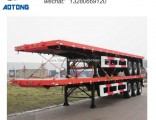 40ft 3 Axles Skeleton Container Chassis/Container Semi Trailer