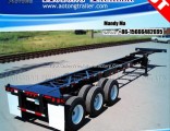 Light Weight 45FT Container Trailer Chassis, Container Skeletal Semi-Trailer