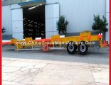 20FT 40FT 45FT Cimc Optional Skeletal Container Chassis Semi Trailer