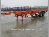 Container Trailer 2axle, Transportation Vehicle Truck Tractor Trailer