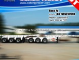 Tri Axles Double Dolly Skeleton 20FT Container Chassis Superlink Trailer