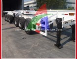 Container Loading Skeletal Chassis Double Trailer