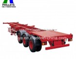 Tridem Axle Cimc 40FT Comb Gooseneck Container Chassis Trailer Frame
