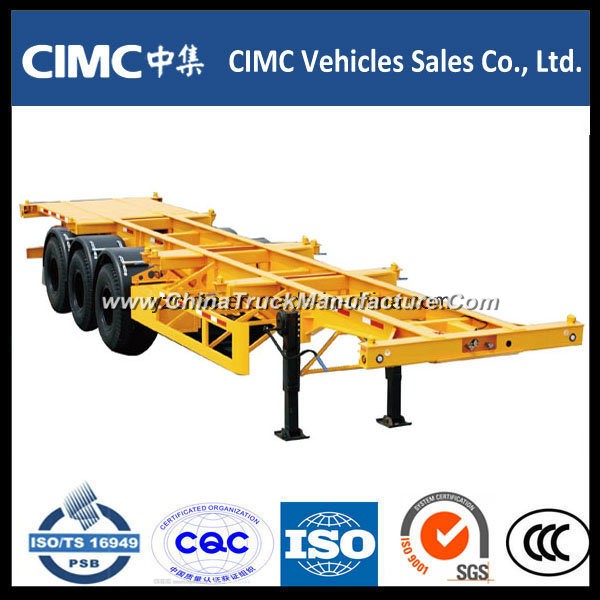 Cimc 40FT Container Skeleton Trailer Chassis for Sale