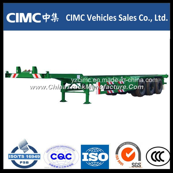 Cimc 40FT Gooseneck Container Chassis Trailer