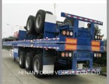 Heavy Duty Flatbed Cargo Trailer/ Shipping Container Trailer