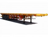 Three Axles 40FT Flatbed Shipping Container Trailer