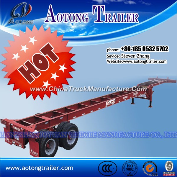 Best Selling Skeleton Shipping Container Semi Trailer for Sale