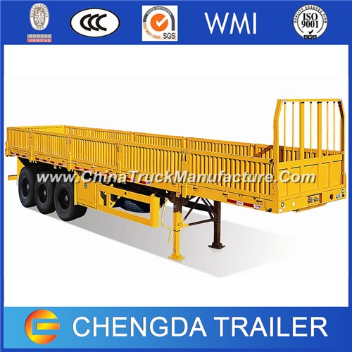 3 Axle Side Wall Semi Trailer From China Manufaturer