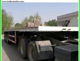 Tri-Axle 40 Foot Flatbed Truck Trailer