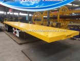 3 Axles Flatbed Trailer, 40FT Container Semi Trailer for Sale