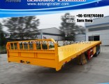 Three Axles 40 Feet Flat Bed Container Trailer for Sale