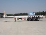 Cheap Price 20FT 40FT Logistic Shipping Transport Truck Trailer Use 3 Axles Skeleton Semi Trailer Co