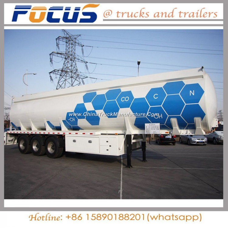 ISO Csc Chemical Corrosive Poisonous Liquid Shipping Tank Trailer