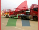 Hydraulic Lifting Truck 2 Axle 6-8 Cars Carrier Semi Trailer