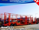 2 Axles Car Transport Truck Trailer, Car Carrier Trailers for Sale, Car Transport Semi Truck Trailer