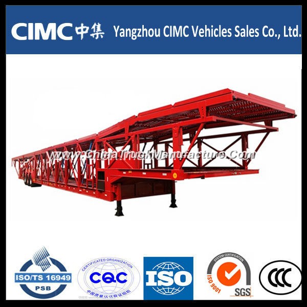 Cimc 2 or 3 Axle 12 Car Carrier Trailer