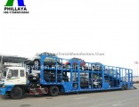 Double Floor Steel Chassis Auto Vehicle Transporter Car Carrier Trailer