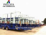 2 Floors Hydraulic Loading Towing Truck Semi Car Carrier Trailer