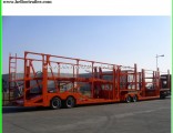 China Manufacturer 2 Axle 8 Cars Transporter Trailer
