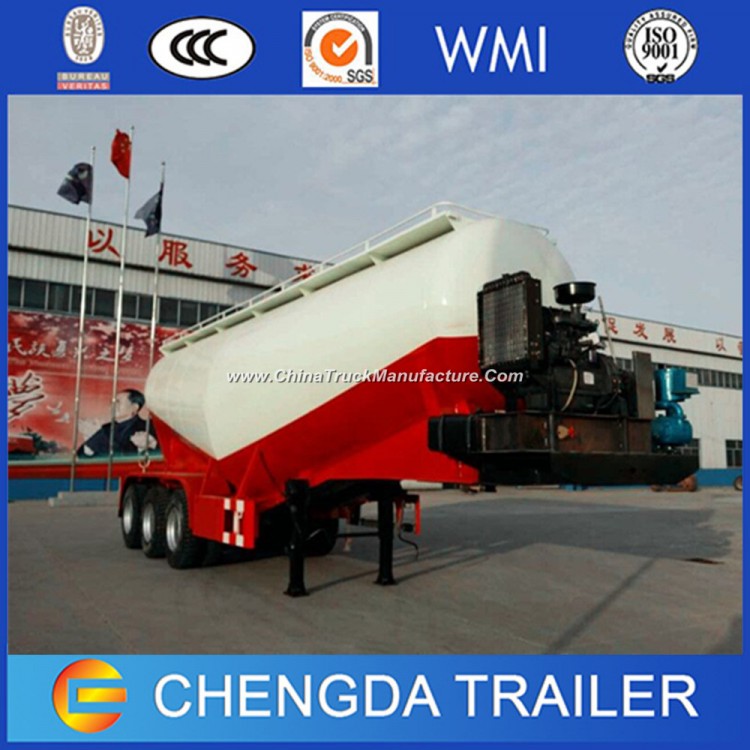 Chengda Trailer 3 Axles Transport Cement Bulk Carrier Trailer