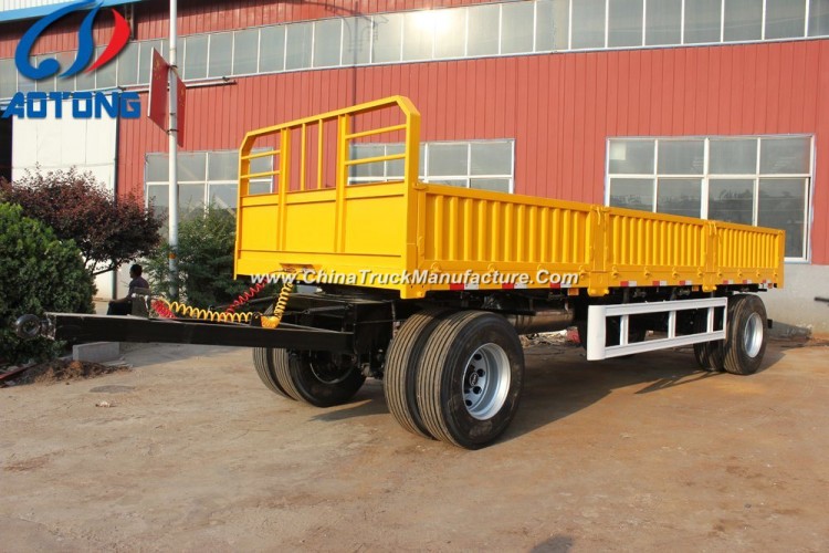 2 Axles Flatbed Utility Trailer