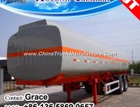 China Factory 50cbm Flammable Liquid Oil Fuel Transport Tanker Semi Trailer