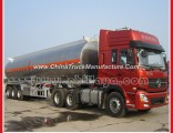 3axle 30-60cbm Water Milk Fuel Aluminium Tanker Truck Semi Trailer