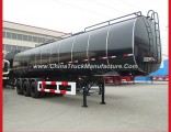 3 Axle 35m3 Mineral Resin Asphalt Transport Tanker Semi Trailer