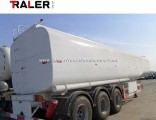 40000 L Aluminum Alloy Fuel Tanker 40cbm Fuel Tanker Trailer for Sale