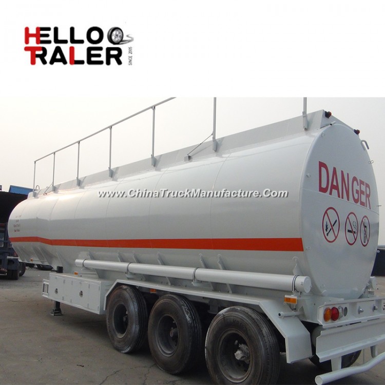 40000 Liters Air Bag Suspension Oil and Fuel Tank Trailer