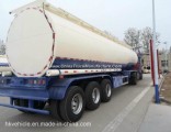40m3 Oil Tanker Trailer 3 Axles Fuel Transporting Semi Trailer