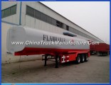 3 Axles 45000L Special Vehicle Fuel Tank Oil Tanker Truck Trailer for Sale