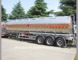 Focus-40kl China Manufacturer Aluminum Oil Fuel Tanker Semi Trailer
