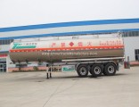 30/40/50m3 Aluminium Alloy Tanker/Tank Semi-Trailer for Transport Fuel/Oil with 3 Axles