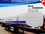 Tri Axles Crude Liquid 40000L Fuel Oil Tanker Semi Trailer