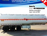 3-Axle Storage Liquid Coal Oil Fuel Tanker Semi Trailer