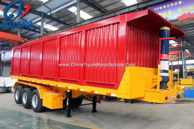 Self-Discharge Container Tipper Trailer