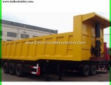3 Axle 40FT Container Flatbed Dump Trailer