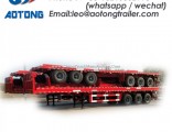 3 Axle Flatbed Container Semi Trailers for Sale