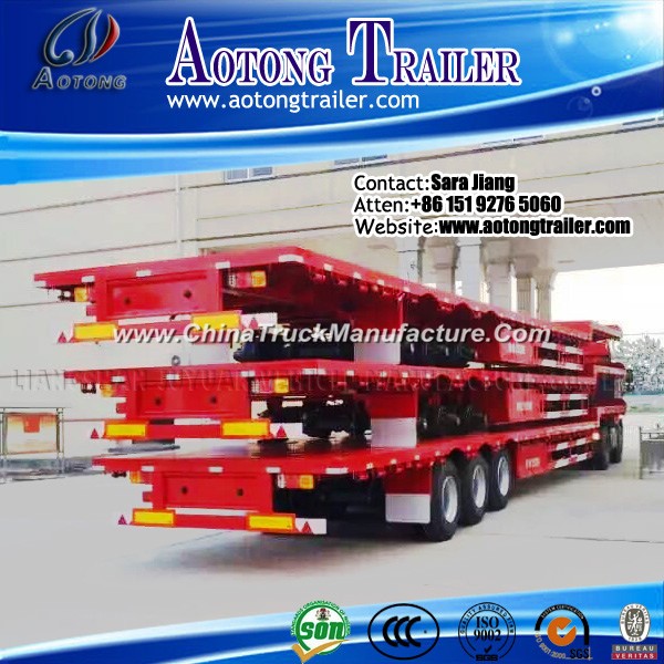 40ft Container Trailer / Flatbed / Platform Container Semi Truck Trailer