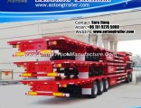 40ft Container Trailer / Flatbed / Platform Container Semi Truck Trailer