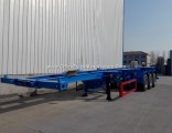 3 Axle 40 Feet Container Transport Trailer Skeleton Chassis