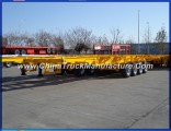 4 Axle Skeletal Trailer 45ft Container Chassis for Sale