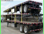 20FT 40FT 2 Axle Skeleton Container Skeletal Semi Trailer Chassis Frame