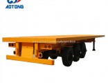 Hot Sale 40FT Flatbed Container Trailers for Sale (with 12twist locks)