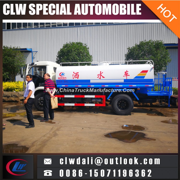 Loading Capacity 10t Water Tank Truck for Sale