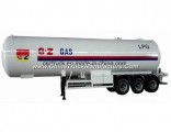 56000L 28mt LPG Transort Trailer Tanker LPG Semi-Trailer
