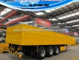 China Curtain Side Wall Van Type Semi Trailer for Sale