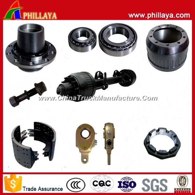 German Type Truck Semi Trailer Parts Spare Axle for Sale